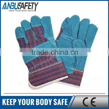 low price leather work glove en 388