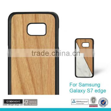 Wholesale protective case for samsung galaxy S7 case,for galaxy S7 wood bamboo case high quality