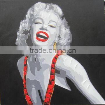 Modern Abstract Canvas Art Oil Painting Decor photo-3