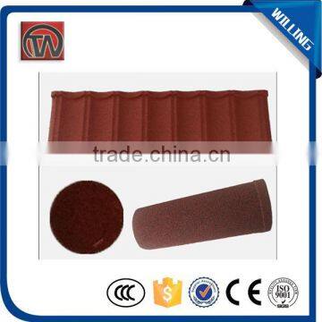 High quality Construction material stone coated metal roof tile