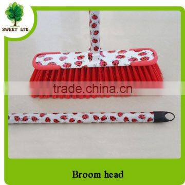 Top quality home and garden cleaning tools sweep floor broom and brush with wood sticks