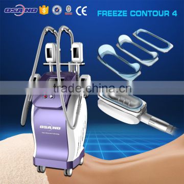 China manufacturer suppliers 4 handles cryolipolysis fat freezing cryo liposuction machine