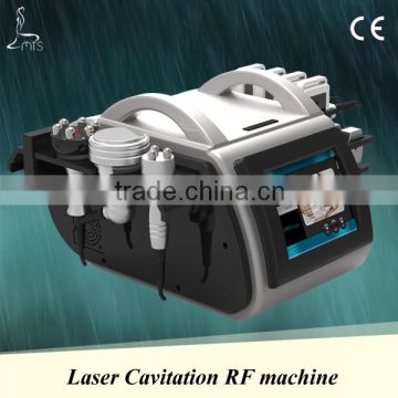 2015 latest portable laser cavitation RF machine, 8-inch LCD touchscreen with simple & user-friendly interface