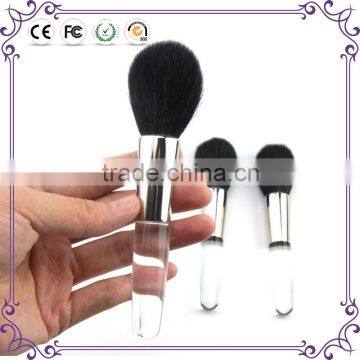 For Powder makeup long lasting single clear handle makeup brush set