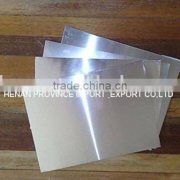 Aluminium flat sheet for different usage