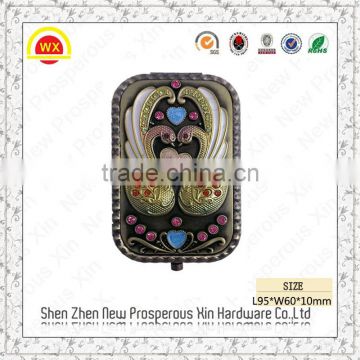 Hot Sell 2 way mirror in Swan Pattern