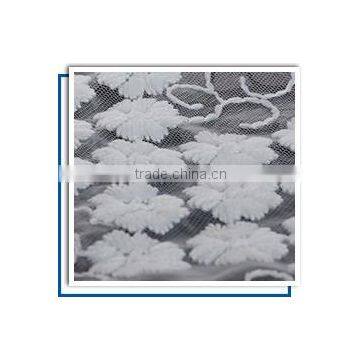 Hotsale Fashion White Office Sheer Voile Curtain Cheap Embroidery Sheer Curtain Fabric photo-4