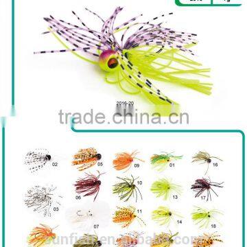 Rubber Jigging Head , Professinal Fishing Lure 2017