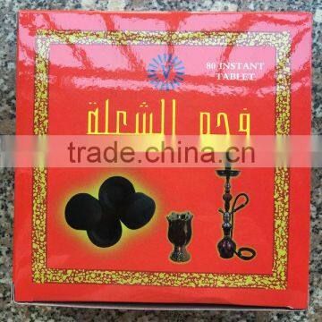 Round Shisha Hookah Charcoal to Dubai Market