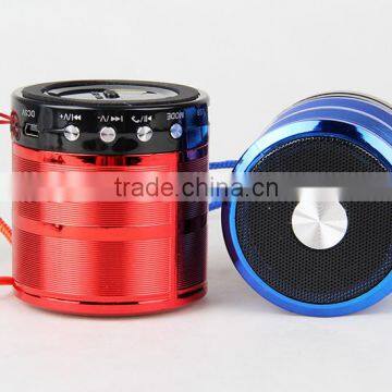 2016 Wholesale Portable Mini Bluetooth Speaker with Mobile Phone Call Speaker