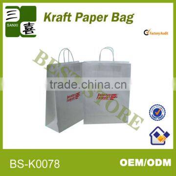 Kraft bag paper bag for clothes packaging