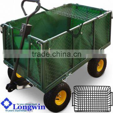 Gardening trolley wagon cleaning trolley cart