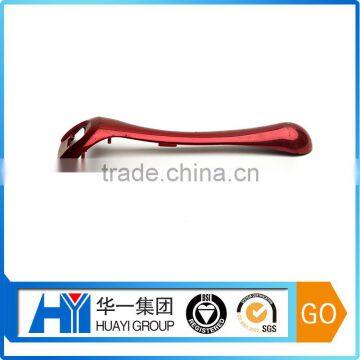 Customized die casting aluminum parts with red anodising color