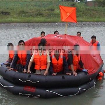 20 Persons Ship Use Throw Over Board Inflatable Liferaft