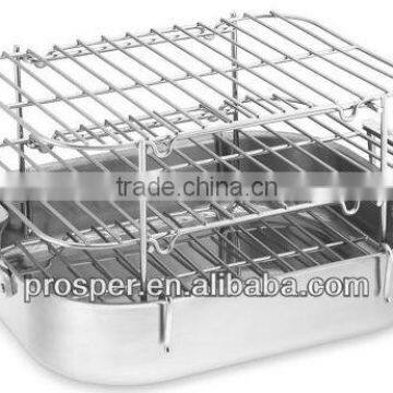 Stainless steel baking tray