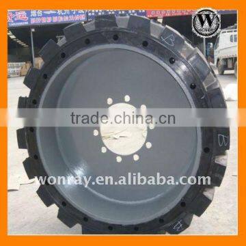 Long Life 445/65-D22.5 Molded on Solid Tires for Lifting Platform Trucks photo-2