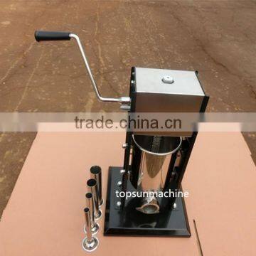 S/S Manual Vertical Sausage Sutffer 4pcs Tubes photo-2