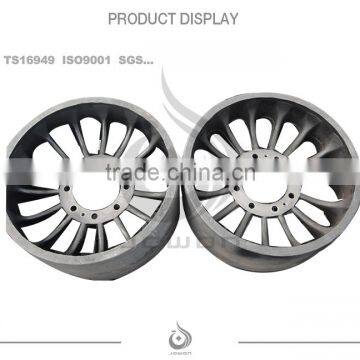 Round Wheel Sand Cast Cast Iron photo-2