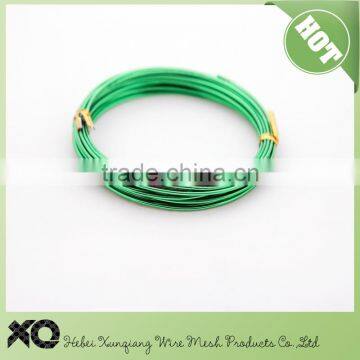 permanently colored aluminum craft wire