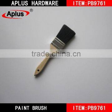 Professional brushes factory 100 pure bristle paint brushes with wooden handle