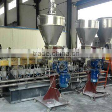 Lab Plastic Masterbatch Granulator Twin Screw Extruder Compounding Granules Machine photo-6