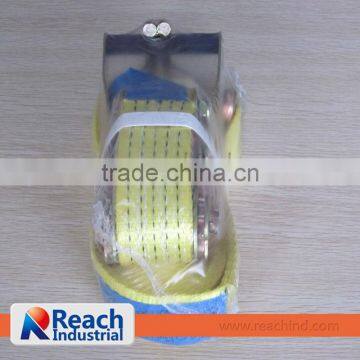 Webbing Tie Down Strap With Double J Hook photo-2