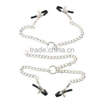 SEX LADIES NIPPLE CLAMPS WITH VAGINAL CLAMPS SEX TOYS LADIES NIPPLE CLAMPS SEX GAME TOYS WHOLESA NIPPLE CLAMPS photo-2