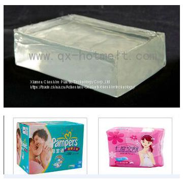 Hot Melt Construction Adhesive Glue For Sanitary Napkin And Diaper