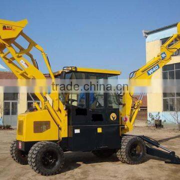 WZ40-16 Mini Wheel Backhoe Loader , Small Backhoe Loader for Sale 2015 Good Performence! photo-2