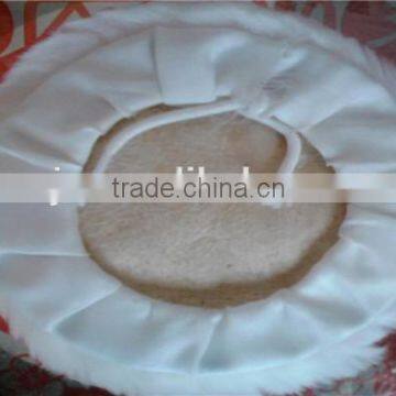 Lambskin Wool Bonnet ,sheepshin Wool Polishing Pad photo-3
