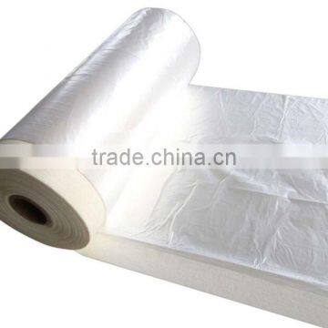 pretaped drop sheet pre-taped palstic film paint masker