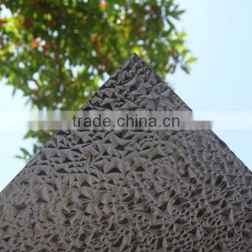 PC Embossed Sheet Polycarbonate Sunlight Sheet photo-2