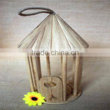 Paulownia small wooden bird cage elegant bird cages bird breeding cage wooden bird cage for sale