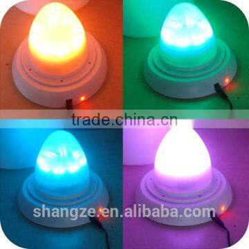 Induction Charge Lithium Battery Powered Cordless LED Light Base For Plastic Furniture