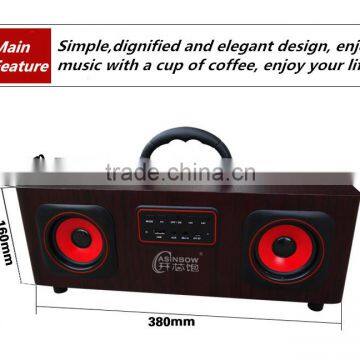 2017 Hot Cube Ratro Loudspeaker, High Fidelity 3D Sound Quality Dual Speaker Stereo Bluetooth Speaker With Microphone TF Card photo-5