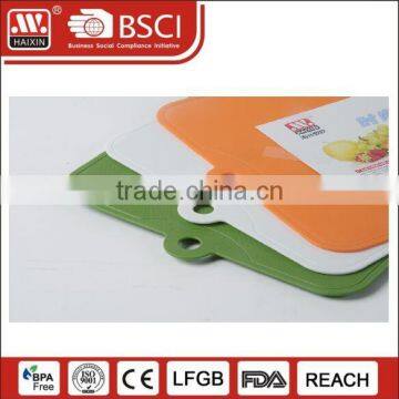 Wholesale Colorful Style Kitchen Vegetable Chopping Board PP Material Plastic Cutting Board Set