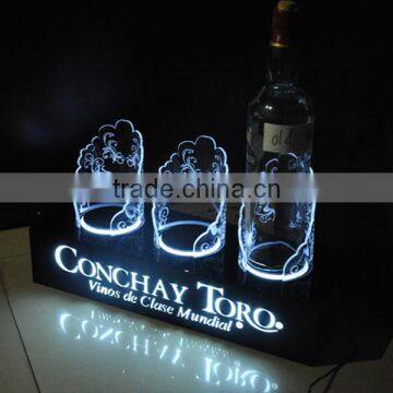 LED Lighted Bar Shelf Bottle Display Liquor Rack photo-4