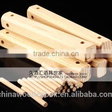 Best Quality Square Handmade Wooden Wine Rack Plywood Wine Rack / Wine Bottle Display Rack / Wine Glass Rack photo-3