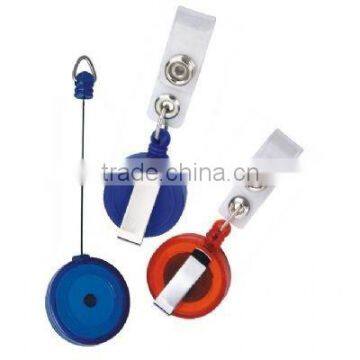 Promotional Retractable Plastic Badge reel