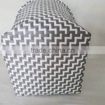 PP Plastic Type and Food Use Woven Plastic Laundry Basket for Sale photo-3