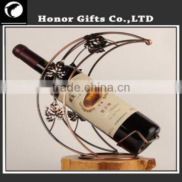 Plated Red Wine Rack Decorative Wine Bottle Holders photo-3