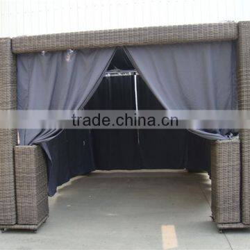 Outdoor Luxurious Rattan Pavilion Gazebo Garden Tent Supplies photo-6