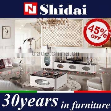 Beautiful Marble Top Metal Frame Flower Stand LV-FL801A photo-3