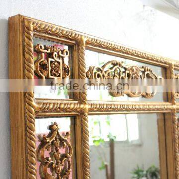 Baroque Mirror Frame Rectangular Bathroom Mirrors photo-4