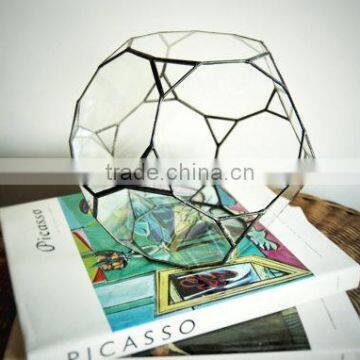Wedding Centerpiece Glass Large Geometric Terrarium Wedding Decoration photo-2