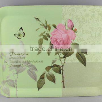 Beauty Flower Melamine Trays photo-4