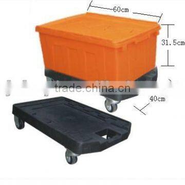 50L Plastic Solid Moving Tote