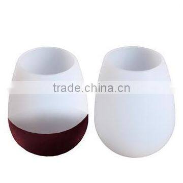 Unbreakable Silicone Rubber Eco Cups For Red Wine, Wine photo-2