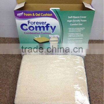 Gel cushion / gel foam seat cushion / forever comfy cushion for Alibaba IPO in USA