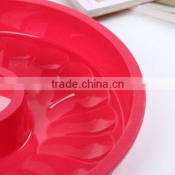 Round Hole Shape Bundt Cake Silicone Mold